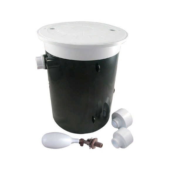 AF-S1 - AUTO FILL CON TAPA CIRCULAR GRIS, PARA PISCINAS EN PISO