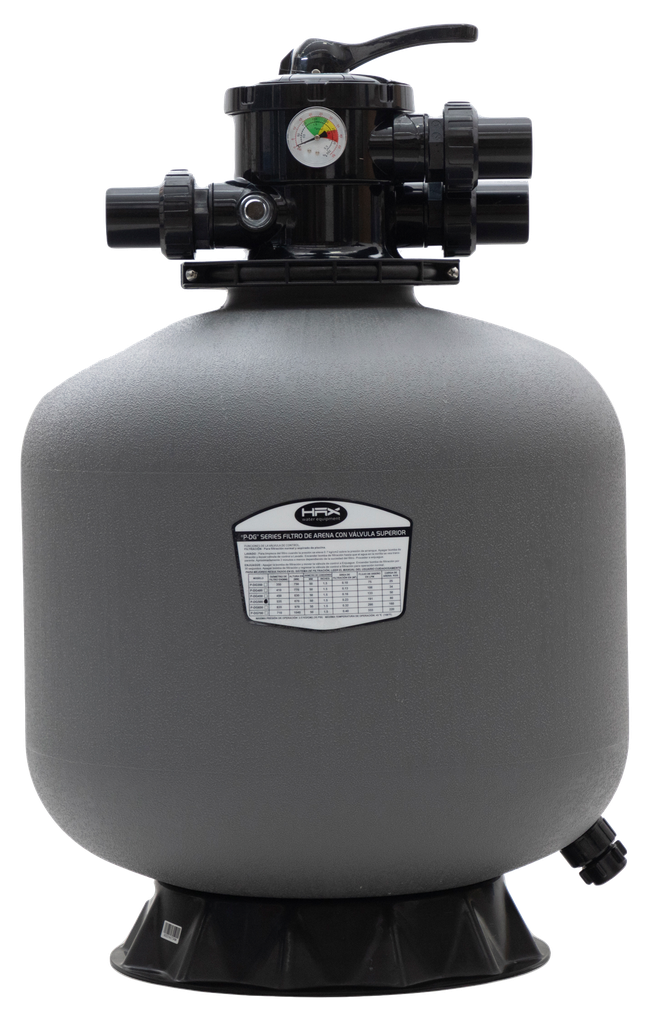 HAX-PDG650 - FILTRO DE ARENA TERMOPLASTICO HAX DE 25" CON VALVULA DE 1 1/2"