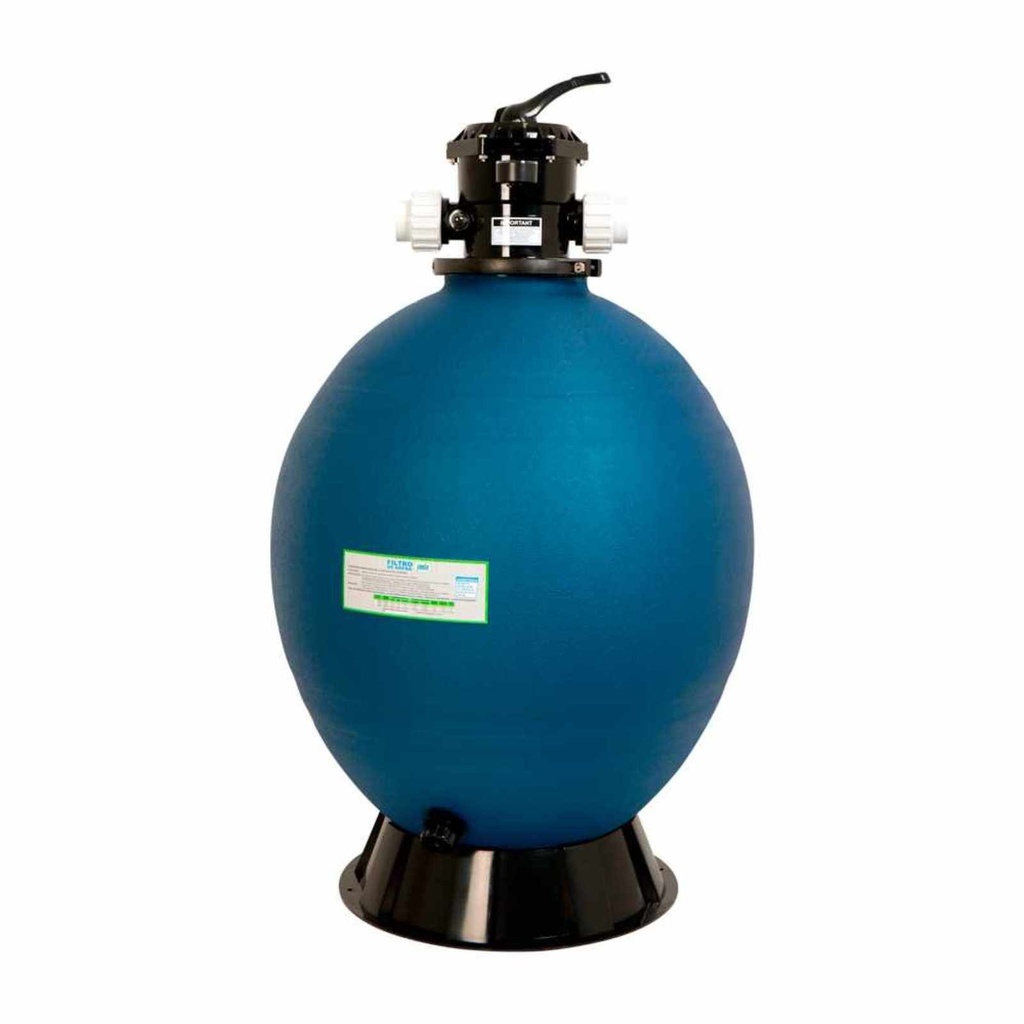 FPD26T - FILTRO DE ARENA PARA PISCINA CONSTRUIDO EN PLASTICO REFORZADO MARCA PANDA DE 26" PARA UN FLUJO MAXIMO DE 72 GPM