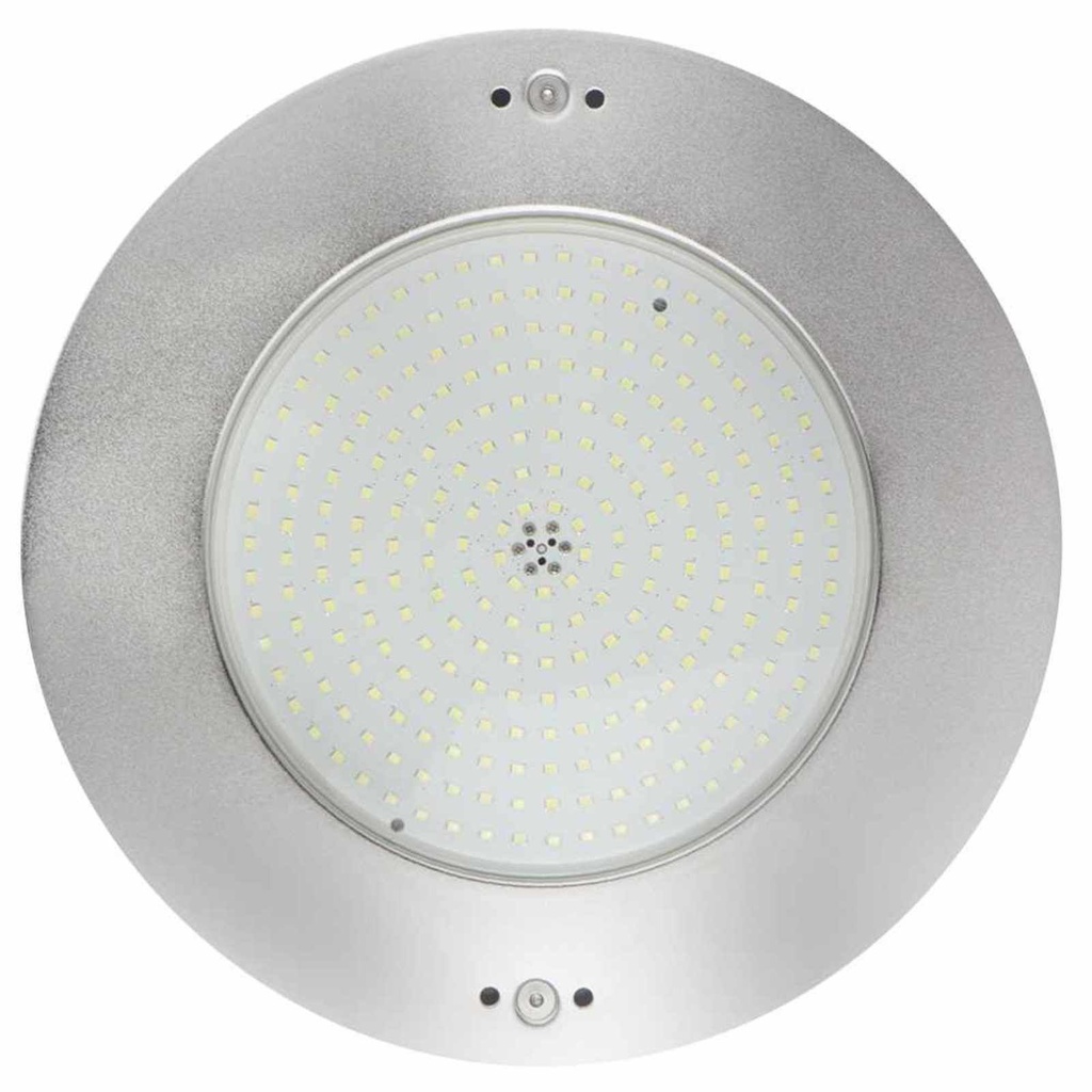 LAMPARA LED PARA PISCINA, DELUXE, PANDA, BLANCO FRIO, 18 WATTS, 12 VCA, ACERO INOXIDABLE 316, DIAMETRO 10"