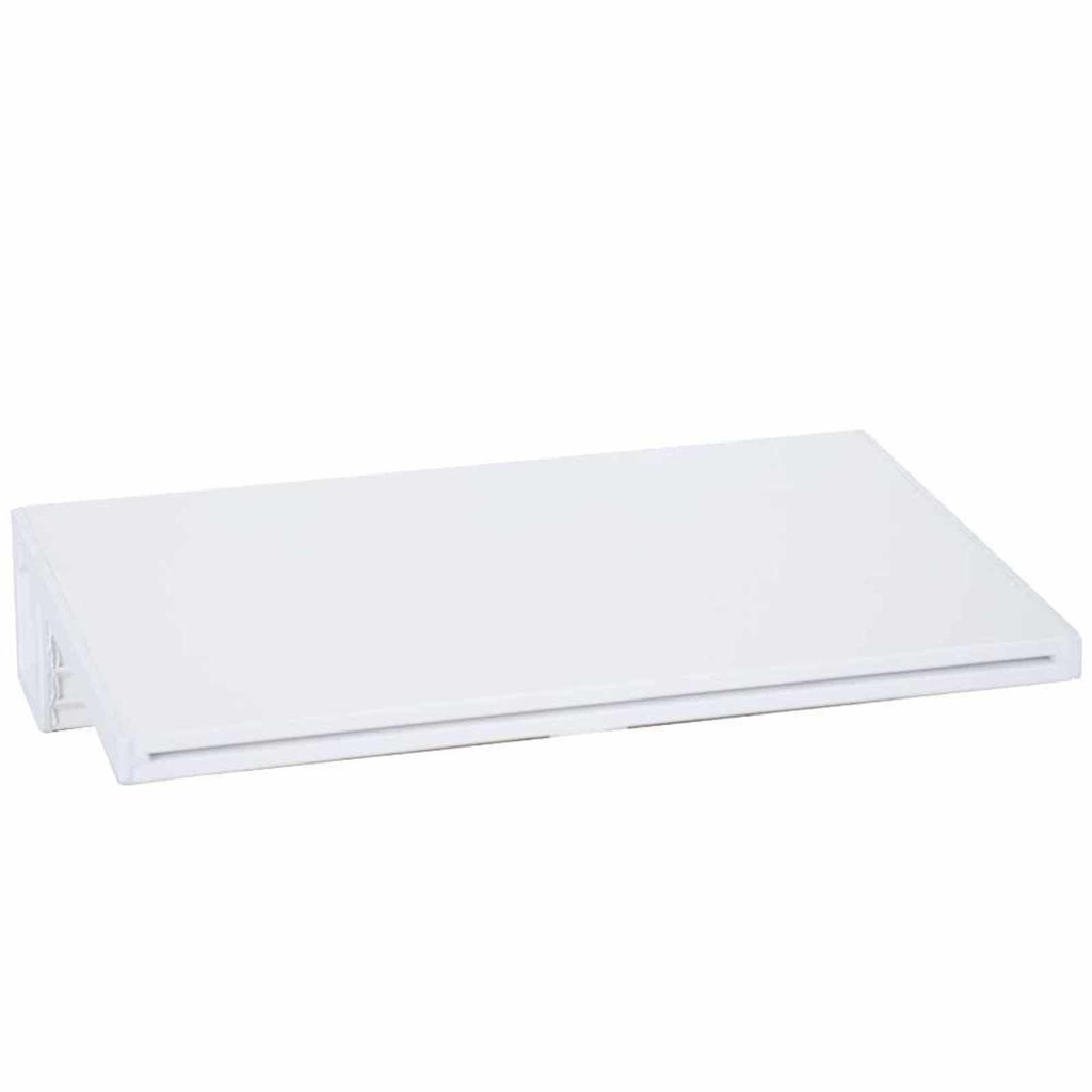 WF-N-12-6-T - CASCADA TIPO NATURAL, PANDA, SERIE WFALL, PVC (USO RUDO), CORTINA 12", LABIO 6", CONEXION TRASERA 1.5"