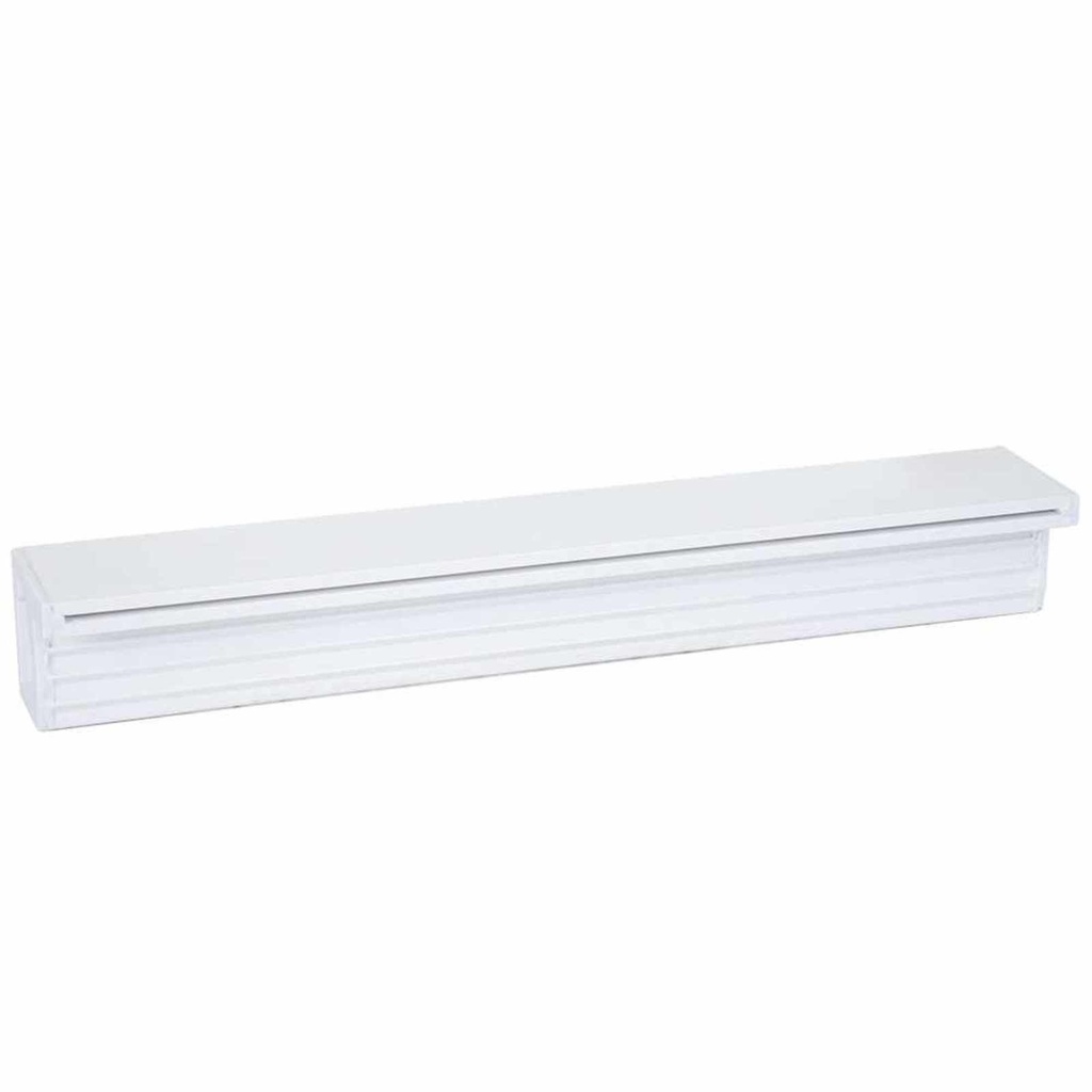 Cascada Tipo Natural, Panda, Serie Wfall, Pvc (Uso Rudo), Cortina 18", Labio 1", Conexion Trasera 1.5"