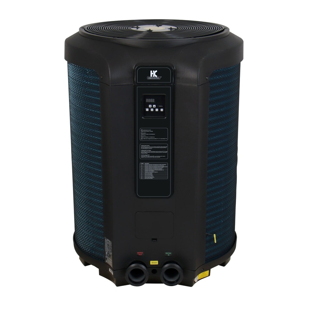 BOMBA DE CALOR, HIDROCONTROL, SERIE EKRC, SPA, 53,000BTU, 1 FASE, 230 VOLTS, CON FUNCIONES CALOR - SPA