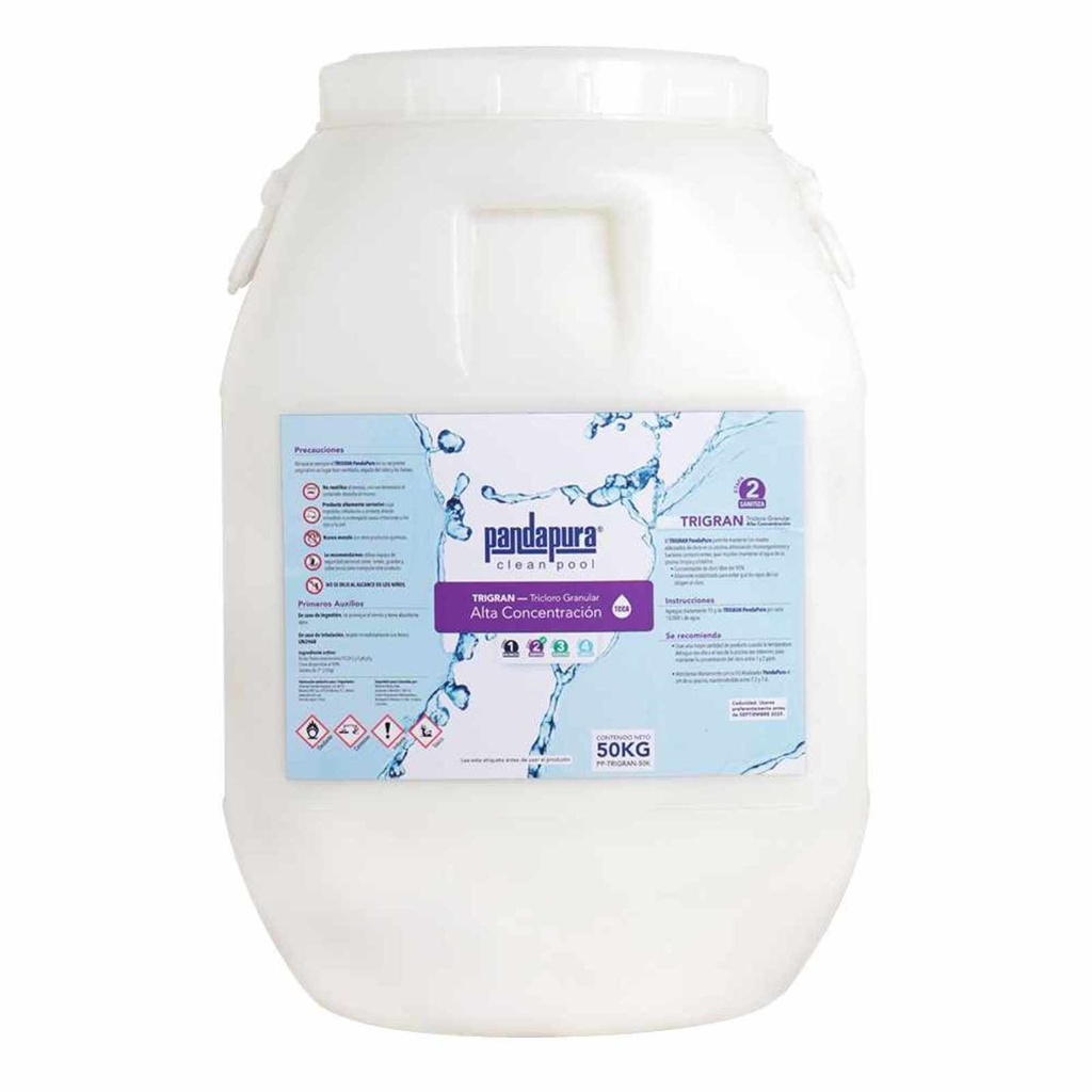 PP-TRIGRAN-50K - TRICLORO GRANULAR DE ALTA CONCENTRACION, PANDAPURA, ETAPA 2, CUÑETE DE 50 KG