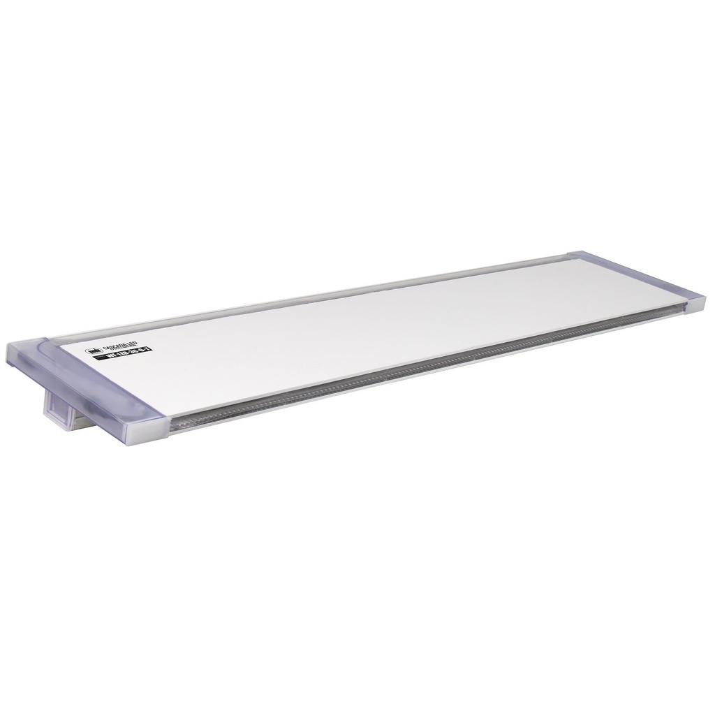 WF-LED-36-6-T - CASCADA LED EFECTO NATURAL, PANDA, WFALL LED, PVC (USO RUDO), CORTINA 36", LABIO 6", CONEXIÓN TRASERA 1.5"