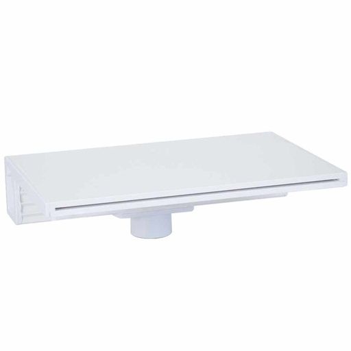 [WF-N-12-6-I] WF-N-12-6-I - CASCADA TIPO NATURAL, PANDA, SERIE WFALL, PVC (USO RUDO), CORTINA 12", LABIO 6", CONEXION INFERIOR 1.5"