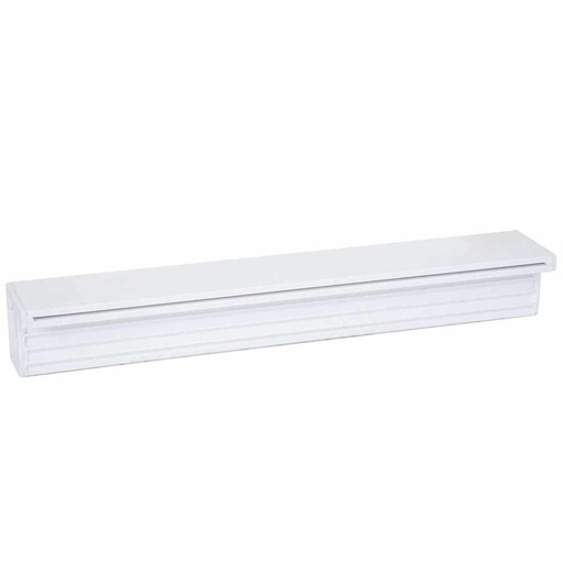 [WF-N-18-1-T] Cascada Tipo Natural, Panda, Serie Wfall, Pvc (Uso Rudo), Cortina 18", Labio 1", Conexion Trasera 1.5"