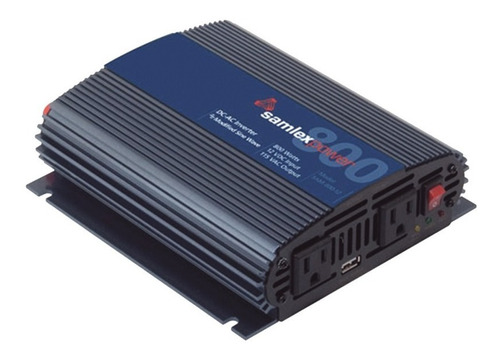 [SAM-800-12] Inversor De Corriente (Cd-Ca) Potencia Nominal 800 W, Ent:12 Vcd, Sal:115 Vca 60 Hz